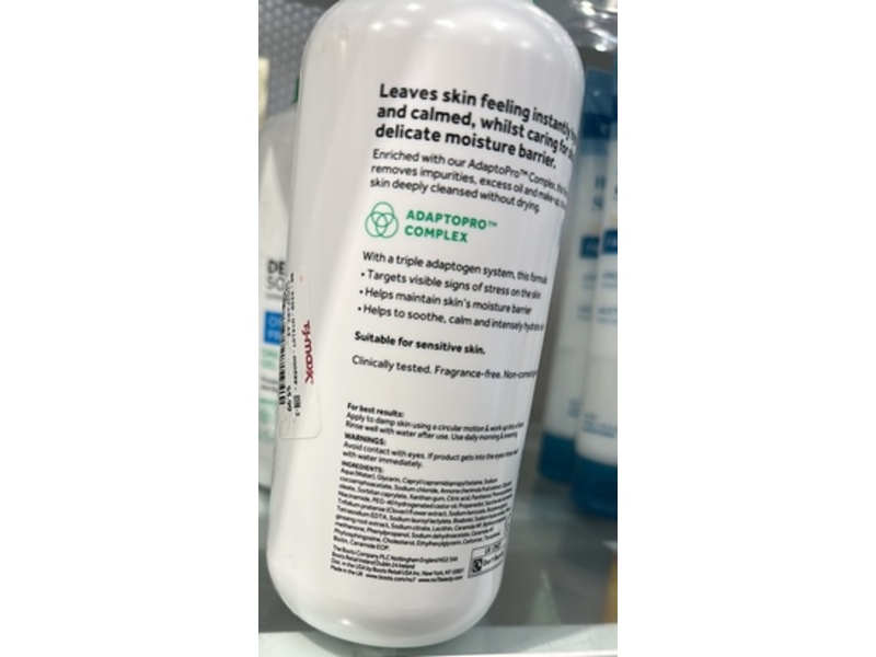 No7 Derm Solutions Daily Detox Gel Cleanser, 16 fl oz/473 mL