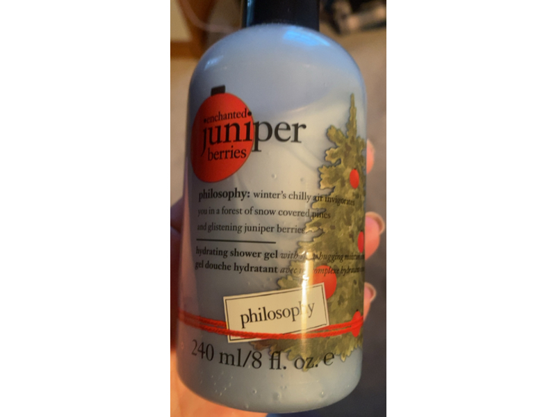 Philosophy Hydrating Shower Gel, Enchanted Juniper Berries, 8 fl oz/240 mL