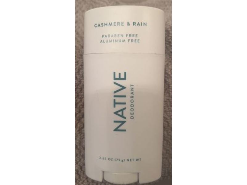 Native Deodorant, Cashmere & Rain, 2.65 oz/75 g Ingredients and