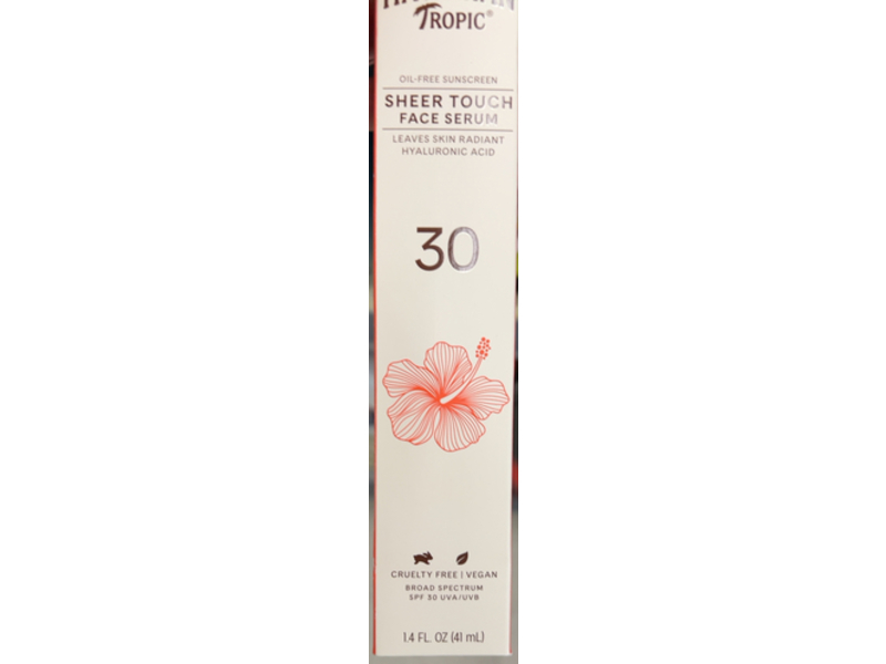Hawaiian Tropic Sheer Touch Face Serum, SPF 30, 1.4 fl oz/41 mL