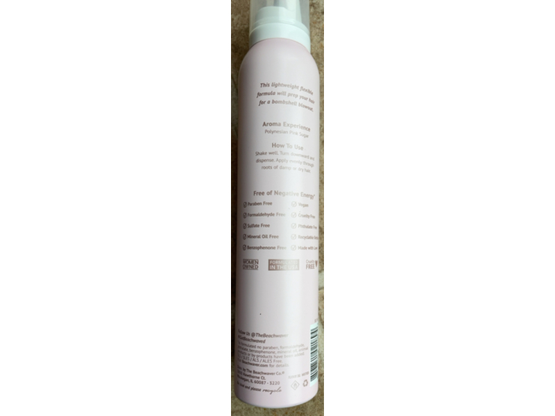The Beach Waver Dream Big Volumizing Mousse, 7 oz/198 g