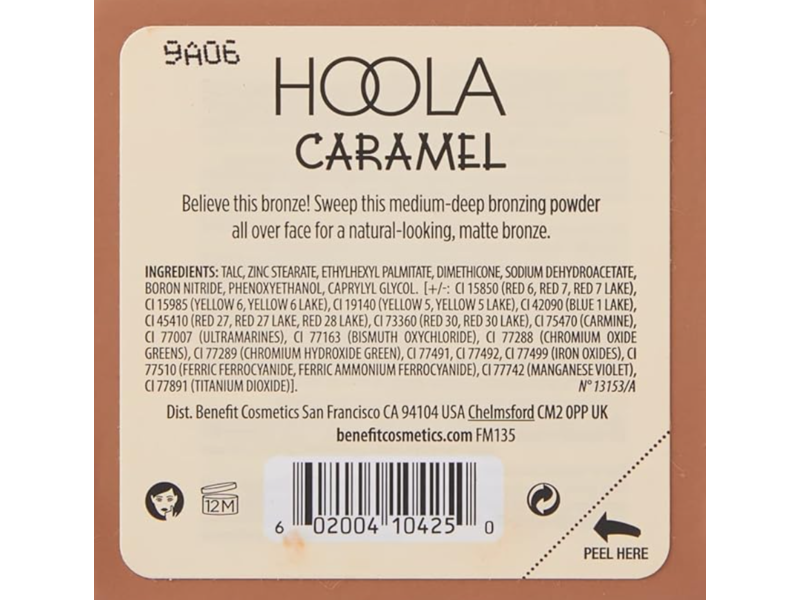 Benefit Bronzer Powder, Hoola Caramel, 0.28 oz/8 g
