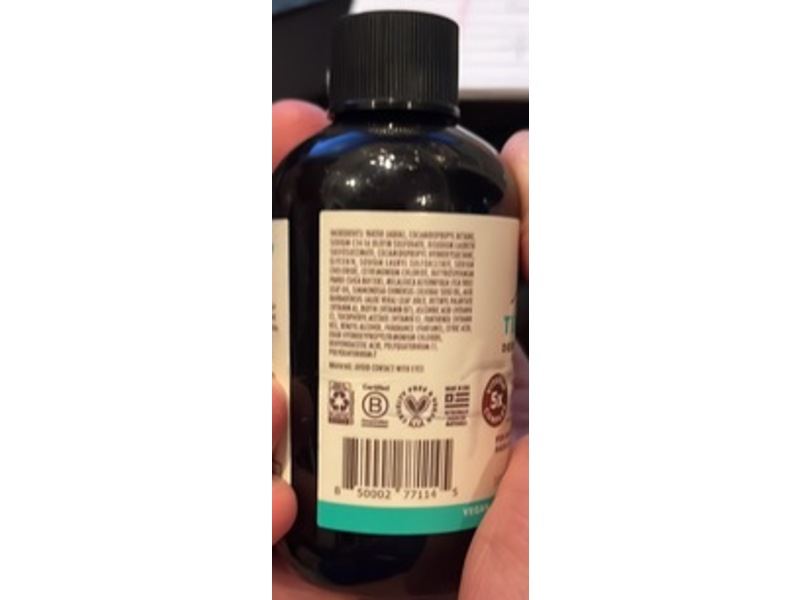 Soapbox Clean & Purify Shampoo, Tea Tree, 3.3 fl oz/97 mL