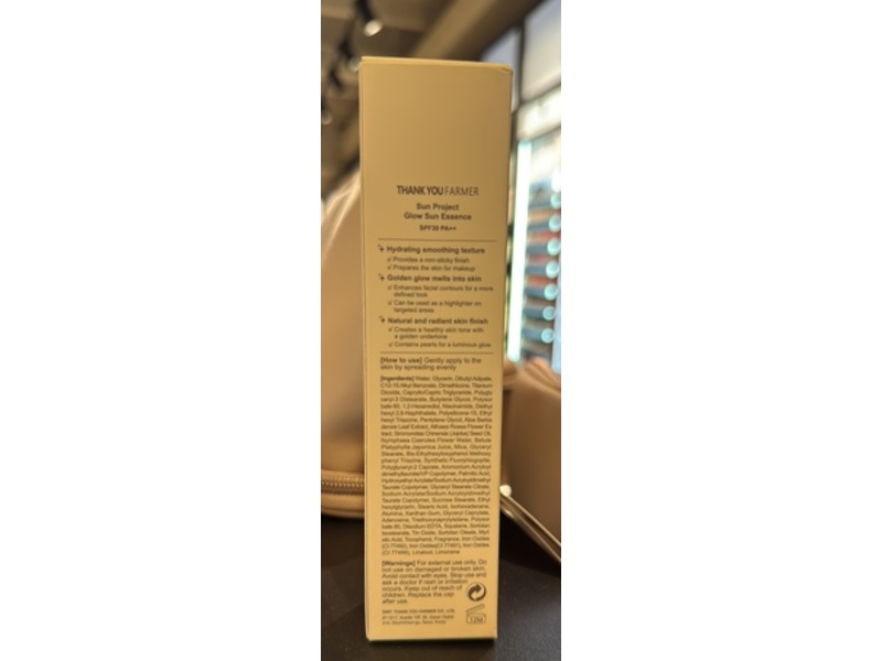 Thank You Farmer Sun Project Glow Essence, SPF 30 PA++, 1.40 fl oz/40 mL