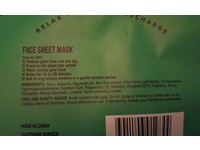 OXX Skincare Repairing Sheet Mask, Aloe Vera, 20 mL - Image 4