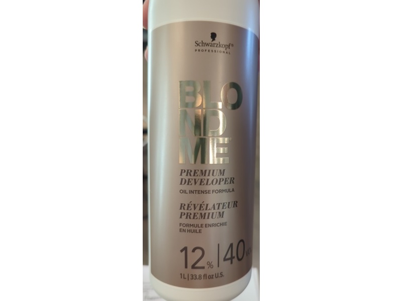 Schwarzkopf Professional BlondMe Premium Developer, 12% 40 Vol, 33.8 fl oz/ 1 L