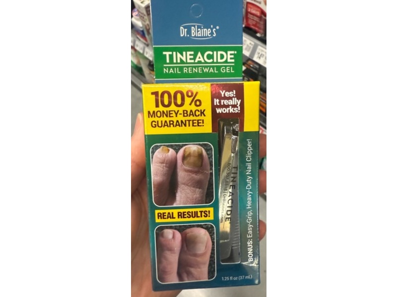 Dr. Blaine’s Tineacide Nail Renewal Gel, 1.25 fl oz/37 mL