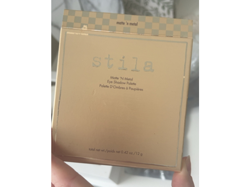 Stila Eye Shadow Palette, Matte N Metal, 0.42 fl oz/12 g