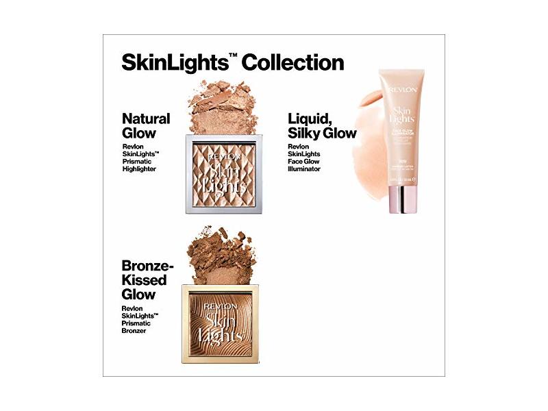 Revlon Skinlights Prismatic Bronzer, Sunlit Glow, 0.31 oz/9 g