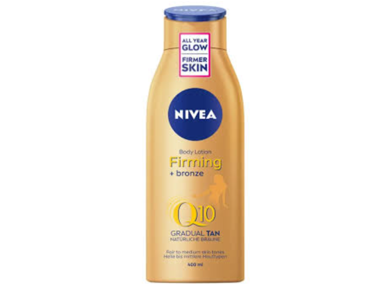 Nivea Firming + Bronze Body Lotion, Q10, 400 mL