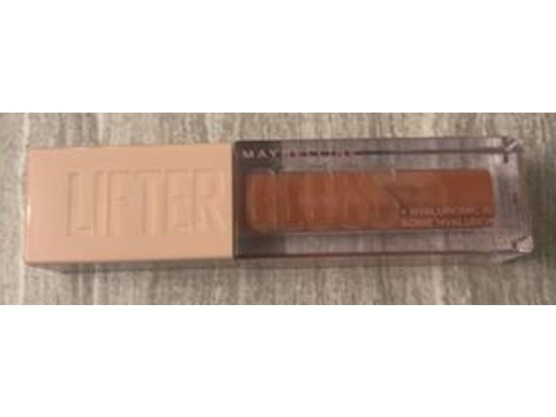 Maybelline Lifter Gloss, Hyaluronic Acid, Topaz, 0.18 fl oz/5.4 mL