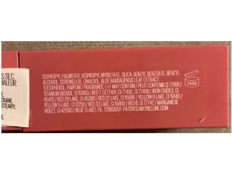 Maybelline Super Stay Vinyl Ink Liquid Lipstick, 90 Dainty, 0.14 fl oz