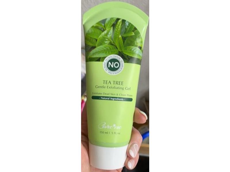 Care Me Gentle Exfoliating Gel, Tea Tree, 1.5 fl oz/150 mL