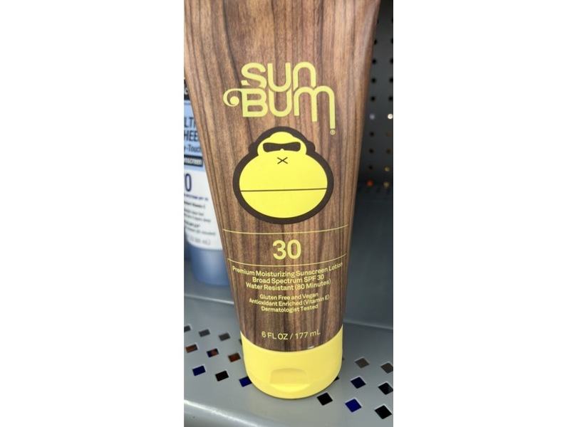 Sun Bum Premium Moisturizing Sunscreen Lotion, SPF 30, 6 oz/177 mL