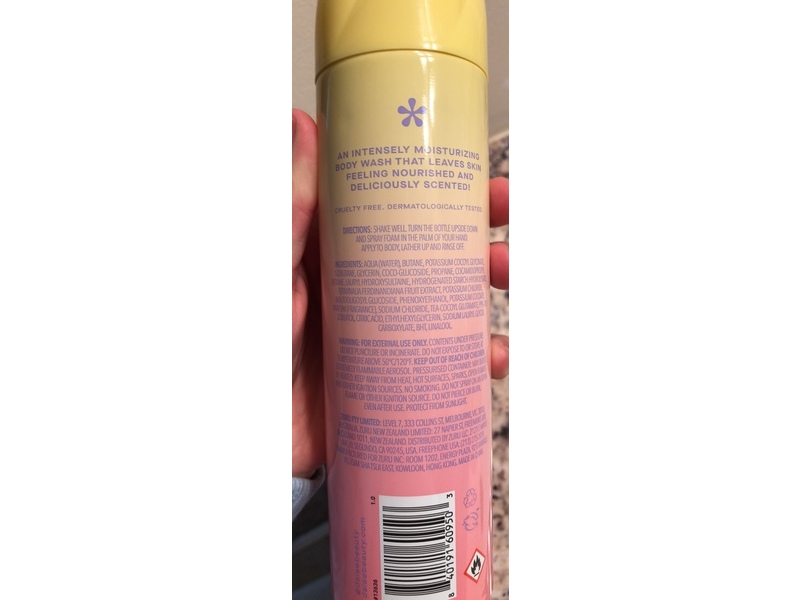 Daise Pineapple Foaming Body Wash, 8.8 oz/250 g