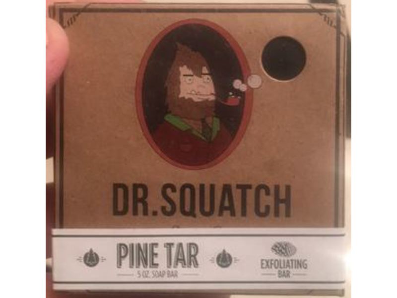 Dr. Squatch Exfoliating Bar, Pine Tar, 5 oz