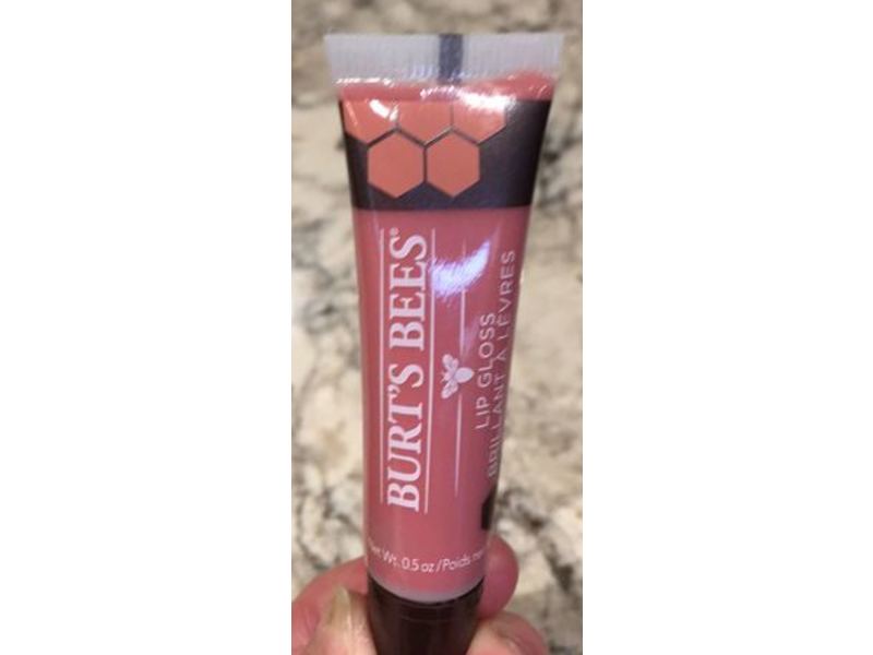 Burt's Bees Lip Gloss, 030 Flushed Blush, 0.5 oz/14 g