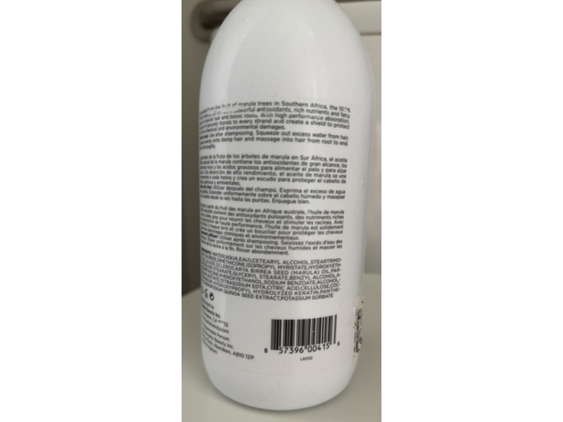 Luseta Volumizing & Hydrating Conditioner, Marula Oil, 33.8 fl oz/1 L