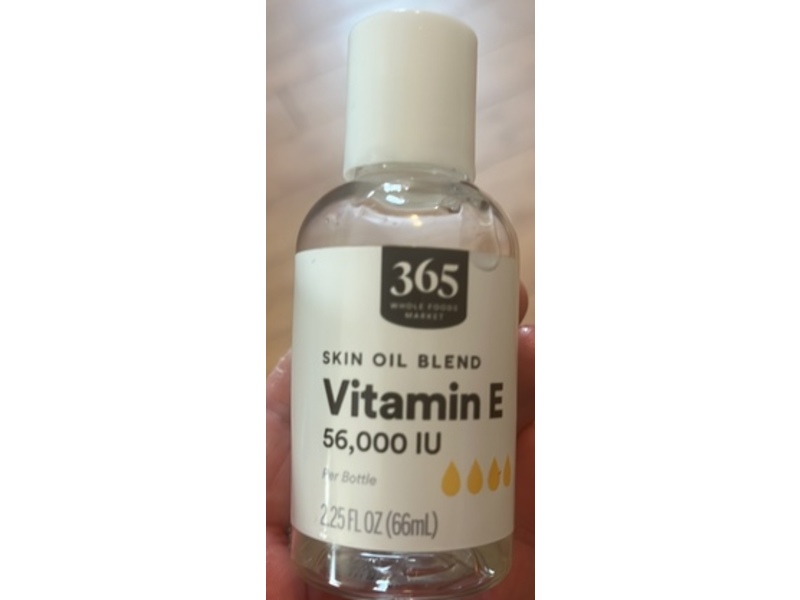 365 Whole Foods Market Skin Oil Blend, Vitamin E, 2.25 fl oz/66 mL