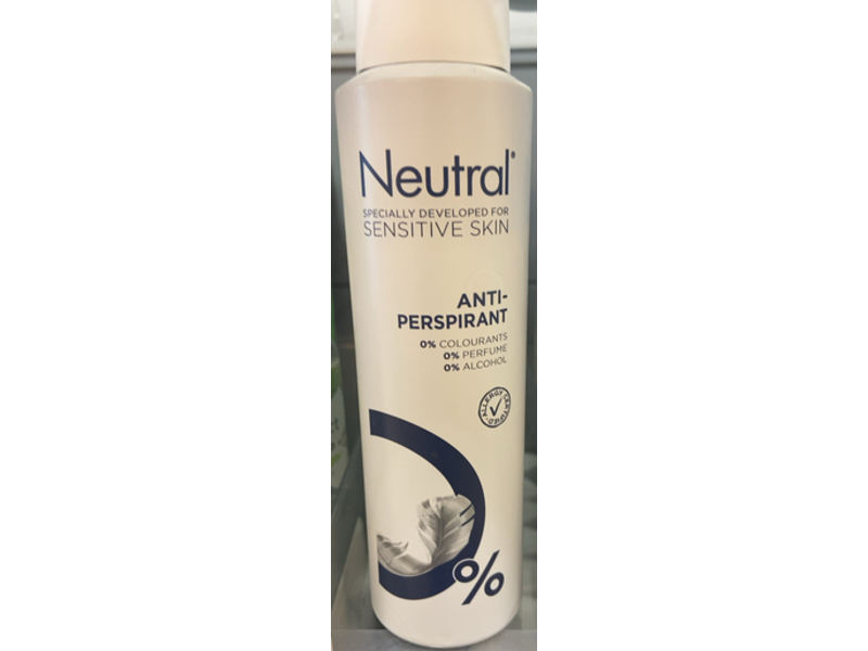 Neutral Sensitive Skin Antiperspirant, 150 mL