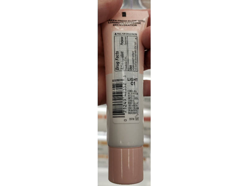 L'oreal Paris Skin Paradise Water-Infused Tinted Moisturizer, SPF 19, Light 01, 1.0 fl oz/30 ml