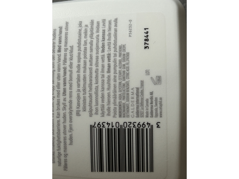 Cetaphil Gentle Skin Cleanser, Normal to Dry, Sensitive Skin, 236 mL