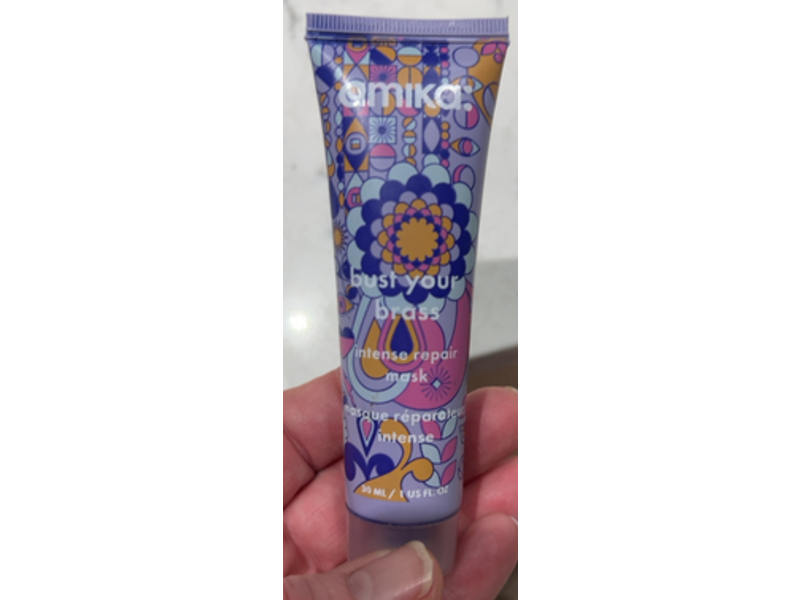 Amika Bust Your Brass Intense Repair Mask, 1 fl oz/30 mL