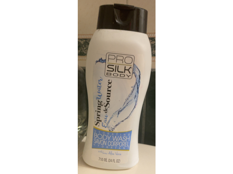 ProSilk Body Spring Water Body Wash, Aloe Vera, 24 fl oz/710mL