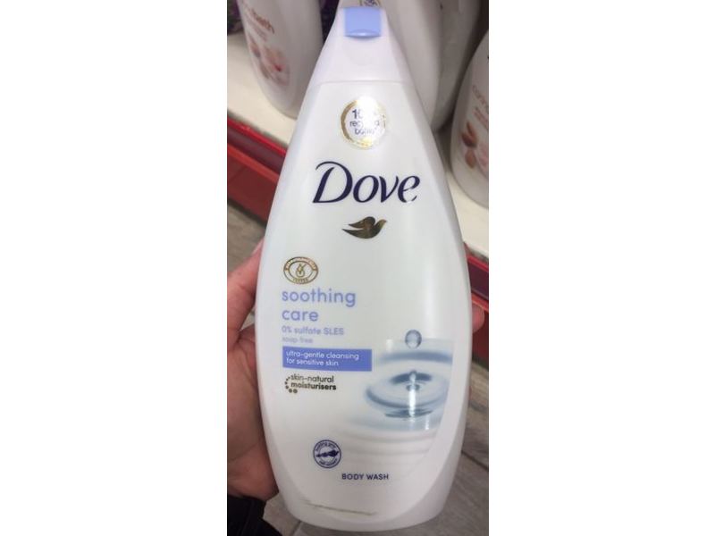 Dove Soothing Care Ultra Gentle Cleansing Body Wash, Sensitive Skin, 450 mL