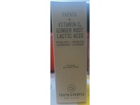 Youth To The People Ginger Root Lactic Acid Face Wash, Papaya + Vitamin C, 5.1 fl oz/150 mL - Image 3