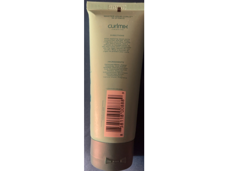 CurlMix Ultra Hold Wash + Go Quinoa Gel, 3.4 oz/100 mL