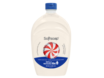 Softsoap Liquid Hand Soap Refill, Cool Peppermint, 50 fl oz/1.47 L, Pack Of 2