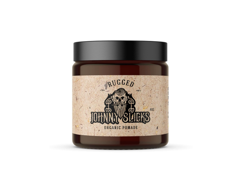 Johnny Slicks Organic Oil Based Pomade, Low Hold, 4 oz