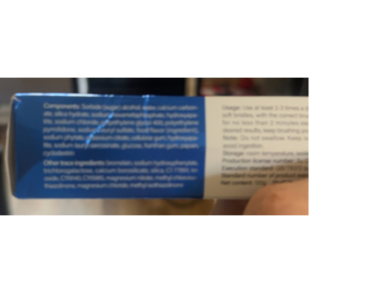 Yayashi White Tooth Repair Hydroxyapatite Toothpaste, Mint Fragrance, 120 g