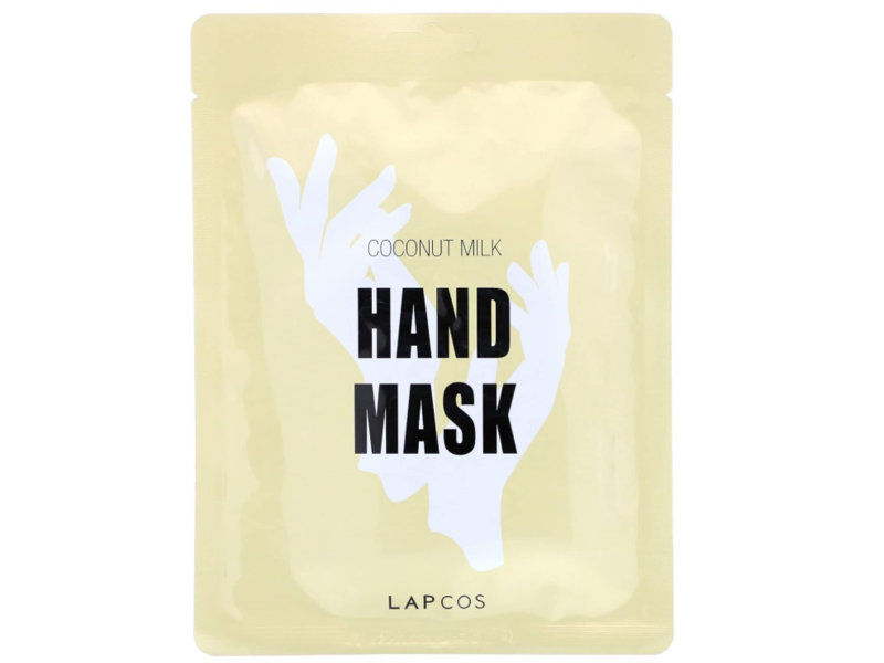 Lapcos Hand Mask, Coconut Milk, 0.47 fl oz/14 mL