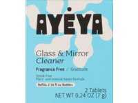 Ayeya Glass & Mirror Cleaner Tablets, 0.24 oz/7 g, 2 Count - Image 2