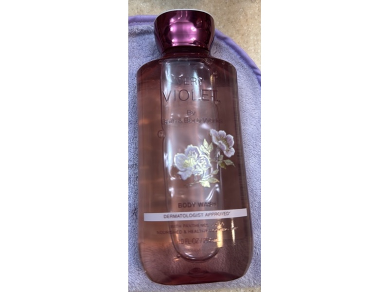 Bath & Body Works Body Wash, Very Violet, 10 fl oz/295 mL