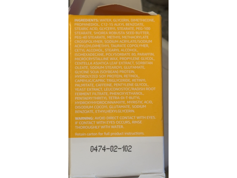 Amazon Basics Eye Repair Cream, 0.5 oz/14 g