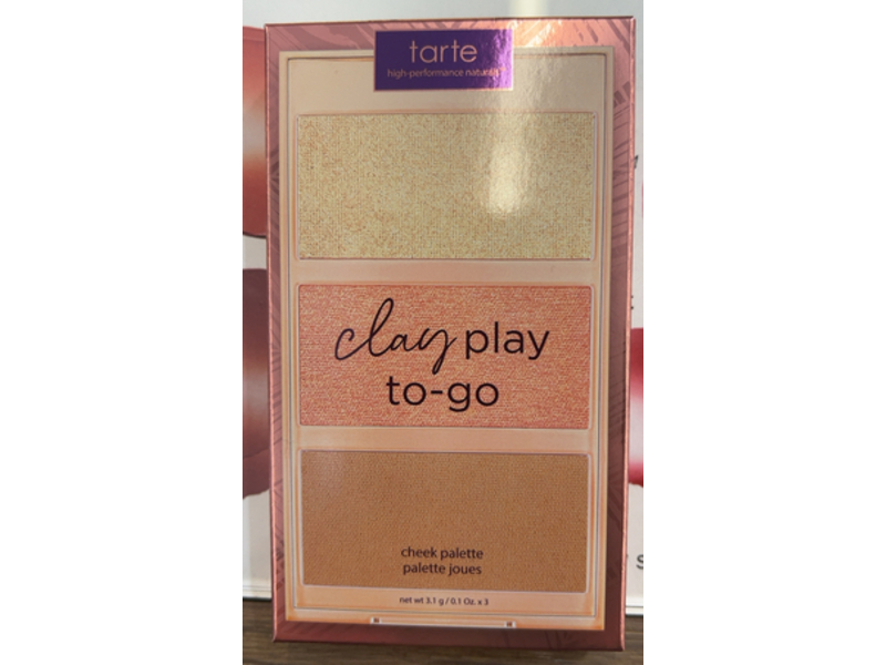 Tarte Clay Play To - Go Cheek Palette, 0.1 oz/3.1 g