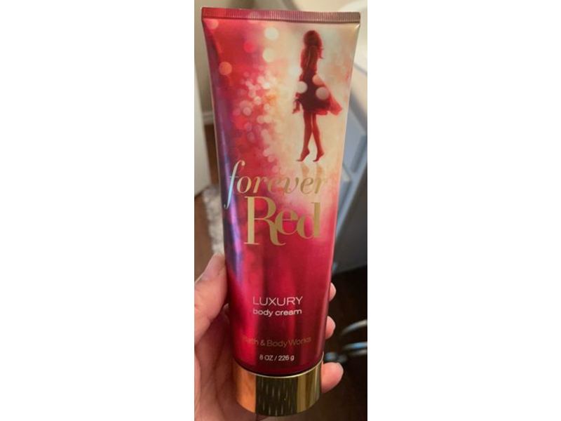 Bath and Body Works Forever Red Luxury Body Cream, 8 oz / 226 g