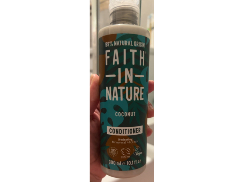 Faith In Nature Hydrating Conditioner, Coconut, 10.1 fl oz/300 mL