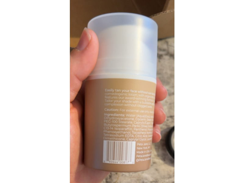 Petajane Gradual Face Tan, 1.7 fl oz/50 mL