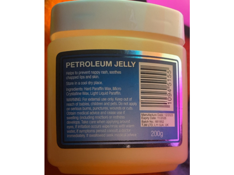 Skincare Soothes Chapped Lips & Skin, Petroleum Jelly, 200 g