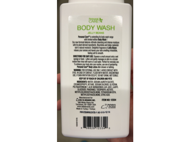Personal Care Body Wash, Jelly Beans, 15 fl oz/444 mL