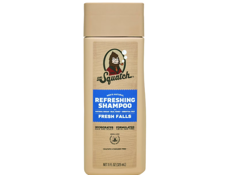 Dr. Squatch Full & Thick Shampoo, Fresh Falls, 11 fl oz/325 mL