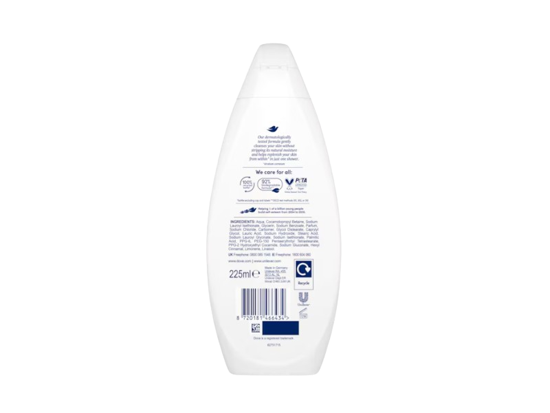 Dove Hydrate Body Wash , 225 mL