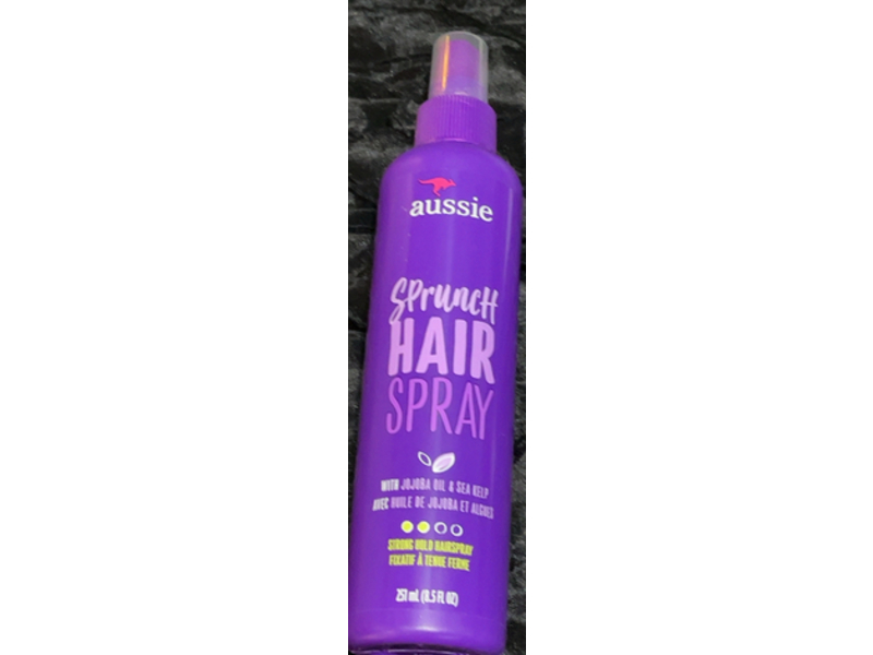 Aussie Sprunch Hair Spray, Jojoba Oil & Sea Kelp, 8.5 fl oz/257 mL
