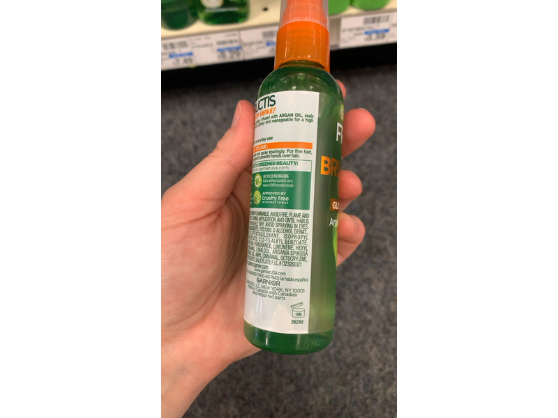 Garnier Fructis Style Brilliantine Shine Glossing Spray 3 Oz (Pack of 6)