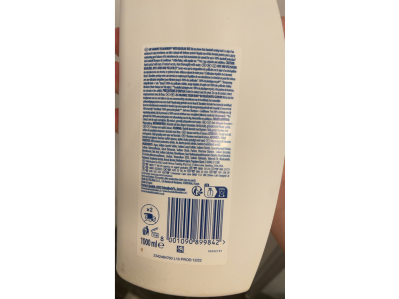 Head & Shoulders 2 In 1 Classic Clean, 1000 mL