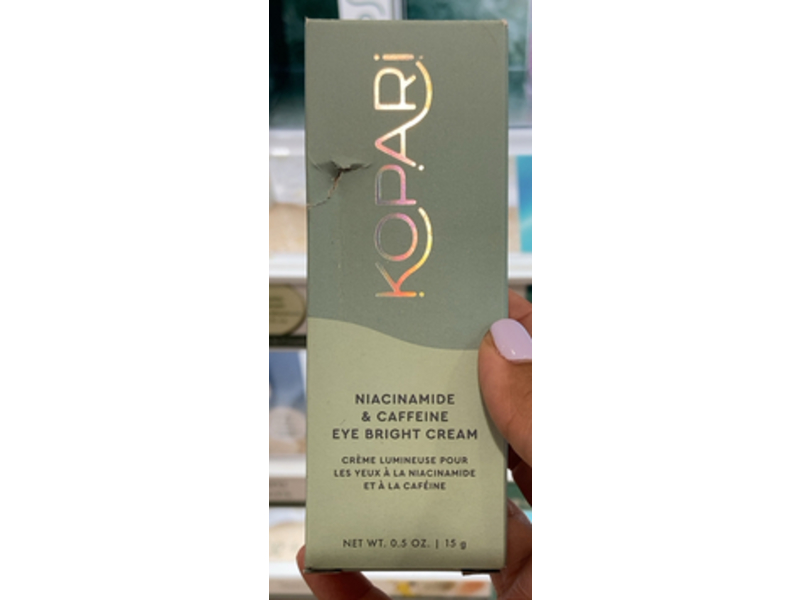 Kopari Niacinamide & Caffeine Eye Bright Cream, 0.5 oz/15 g